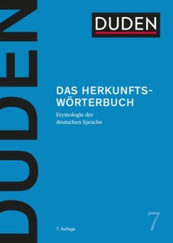 Cover: Herkunftswörterbuch